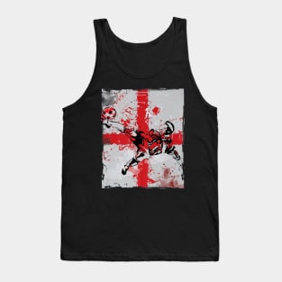 England Soccer For Uk Patriots Fan Tank Top